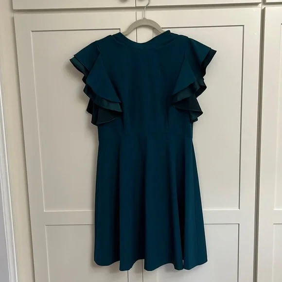 chelsea 28 blue dress NWT Chelsea28 long sleeve navy blue dress womens 0
